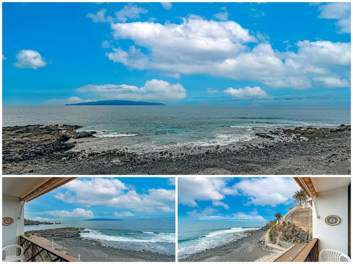 Neptuno Oceanview Suite With Pool And Beach Private Access Puerto de Santiago  Eksteriør bilde